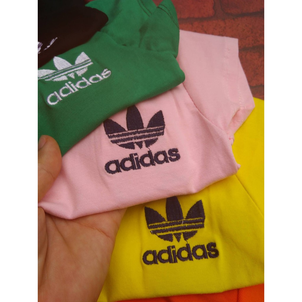 Áo phông thêu Adid as cổ tròn cho bé trai bé gái - ADT