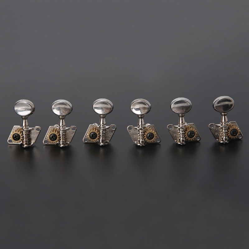 SEL Acoustic Folk Guitar Open Tuning Peg Tuners Machine Heads for Replacement Parts