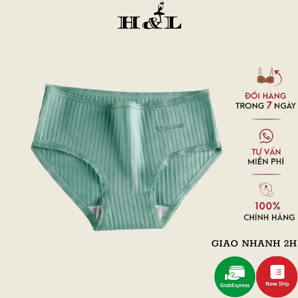 Quần Lót Cotton Nữ - Quần Chíp Nữ Cạp Vừa Mặc Thoáng Mát 180