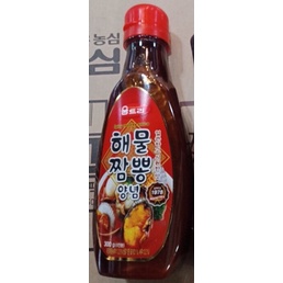 Sốt Gia Vị Jjamppong Hải Sản Woomtree Hàn quốc 300g - 움트리)해물짬뽕양념 300그램