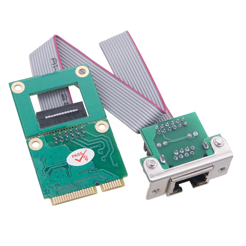 Won Mini PCIE  Card Compatible With PCI-E Ethernet Rj45 Adapter Driver- Free