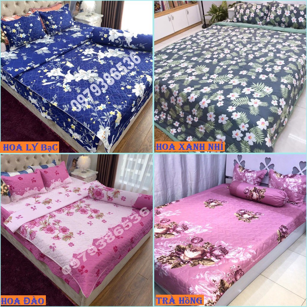 ( 1m2 x 2m) Bộ ga kèm đôi vỏ gối poly cotton siêu ngộ nghĩnh ( Được chọn mẫu)