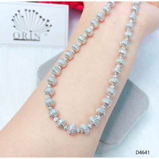 MD Dây chuyền nữ hợp kim dạng bi to  MSĐ