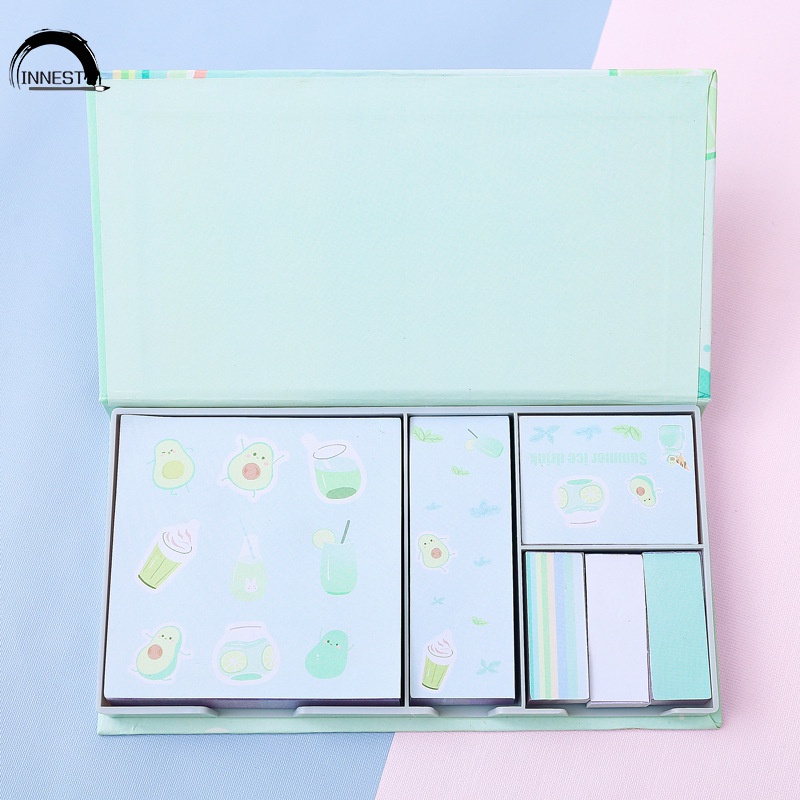 Set Giấy Ghi Chú 6 Trong Một Họa Tiết Bầu Trời Sao Tiện Dụng