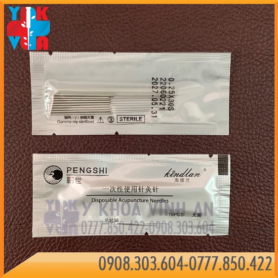 Kim Châm Cứu Pengshi Hộp 500 Kim