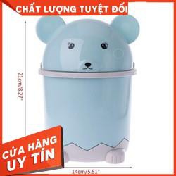 Hộp Đựng Rác Mini Để Bàn Hình Gấu hình mèo hình kitty siêu đáng yêu