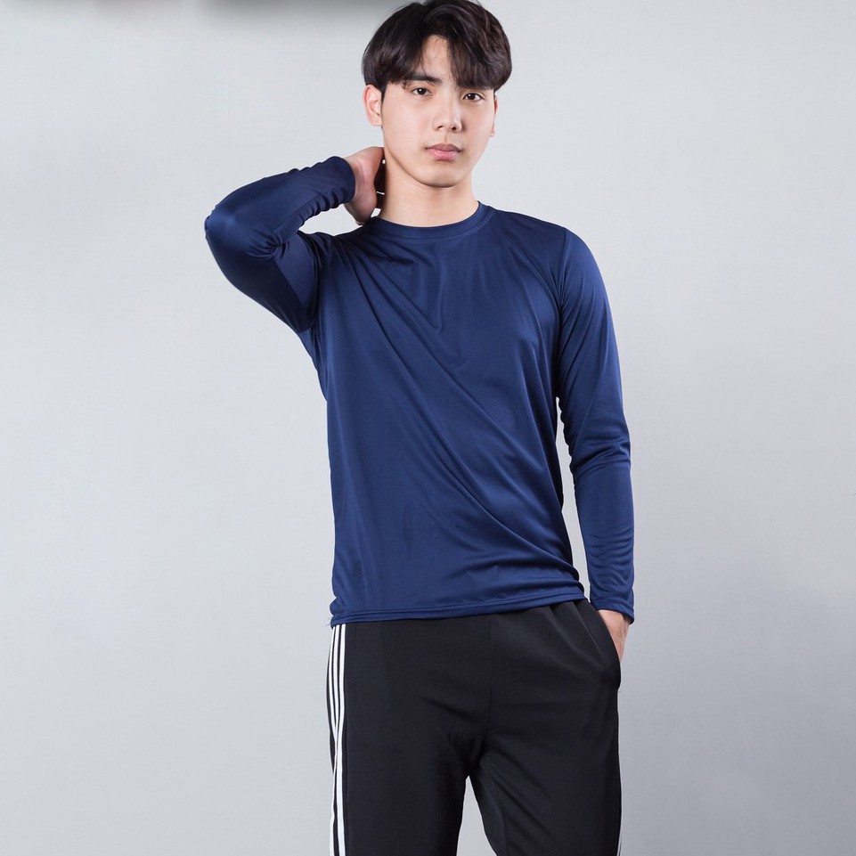 Áo Giữ Nhiệt Nam Tay Đài Cao Cấp Trắng Đen Đẹp AVENTINO N2