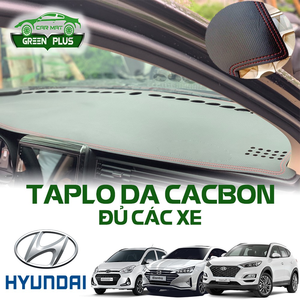 Thảm TAPLO ô tô chống nóng của hãng HYUNDAI bằng da CACBON