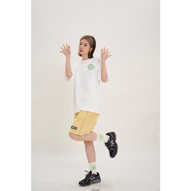 Áo thun nữ form rộng đẹp tay lỡ kiểu hàn quốc chất vải cotton AT210 Miucho in hoạt tiết