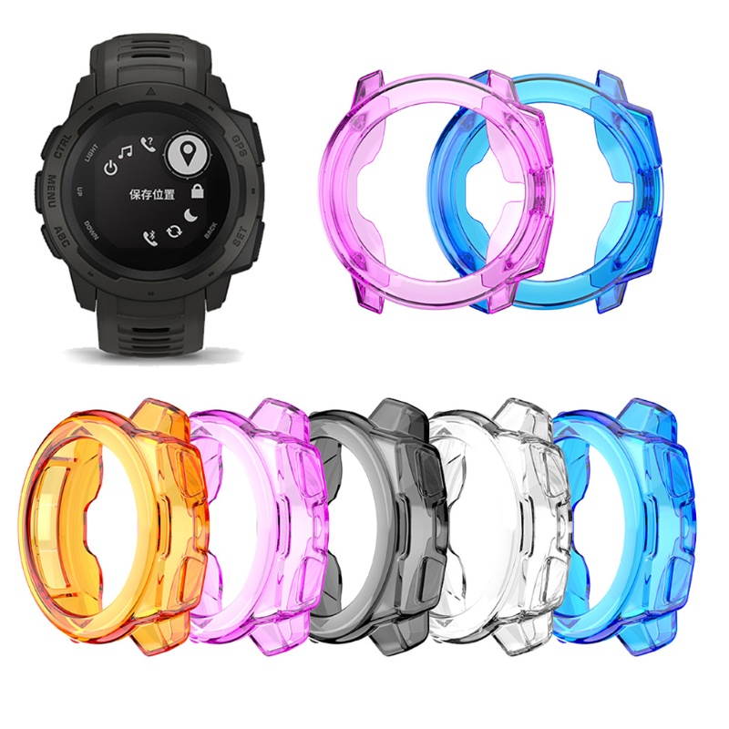 Vỏ TPU Bảo Vệ Chống Rơi Vỡ Cho Đồng Hồ Garmin-Instinct