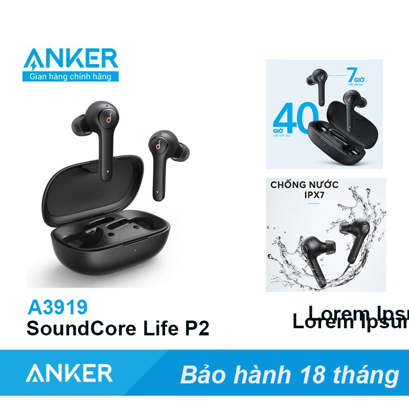 Tai Nghe Không Dây TWS Anker SoundCore Life P2 - Mã A3919