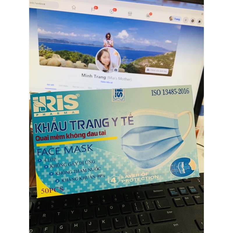 khẩu trang y tế quai mềm không đau tai