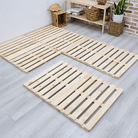 Giường Ngủ Pallet Gỗ Thông Mỹ Gấp Gọn - Giá sỉ tại xưởng - 100% gỗ thông mới - nói không với gỗ tái chế