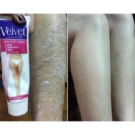 Kem tẩy lông velvet tẩy sạch lông trong 5 phút an toàn [Cam kết hàng chuẩn Nga] | BigBuy360 - bigbuy360.vn