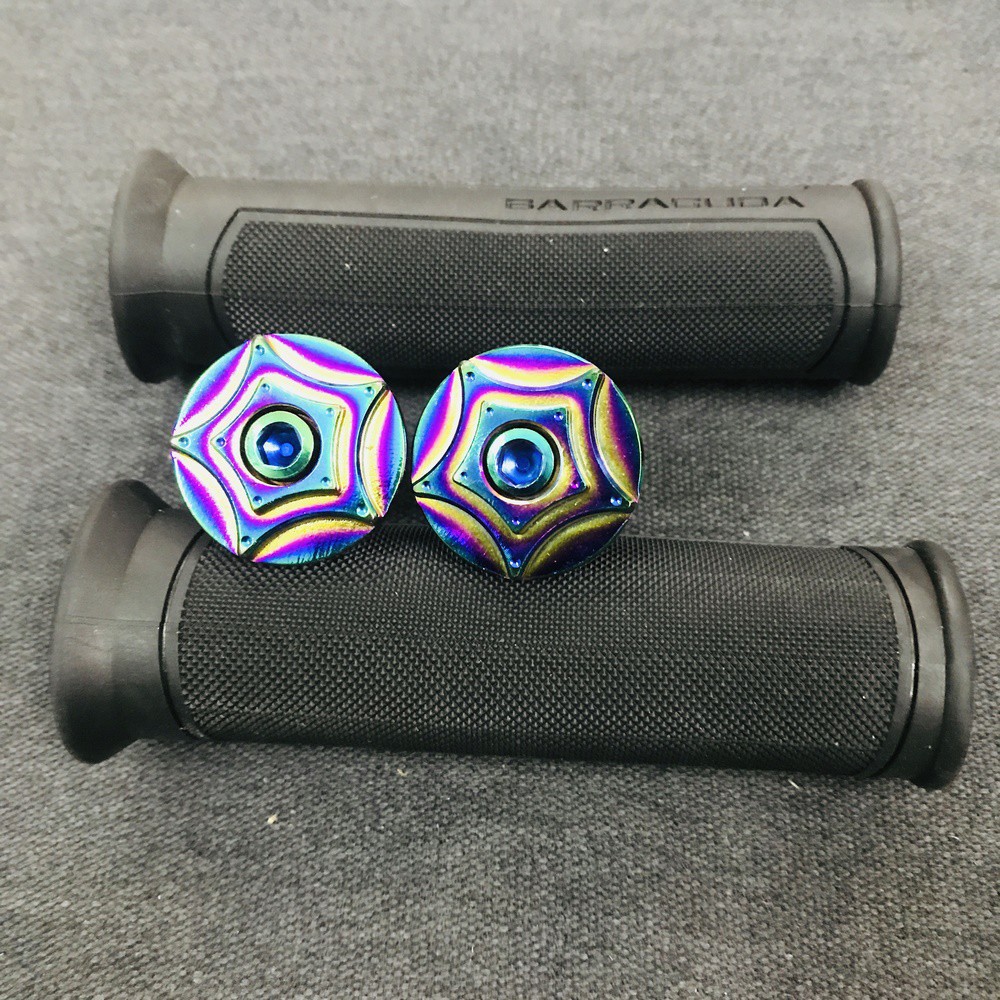 [XẢ KHO] COMBO Gù xe máy inox SALAYA cùng bao tay BARACUDA màu đen, gù ngôi sao 2 tầng đầy đủ màu