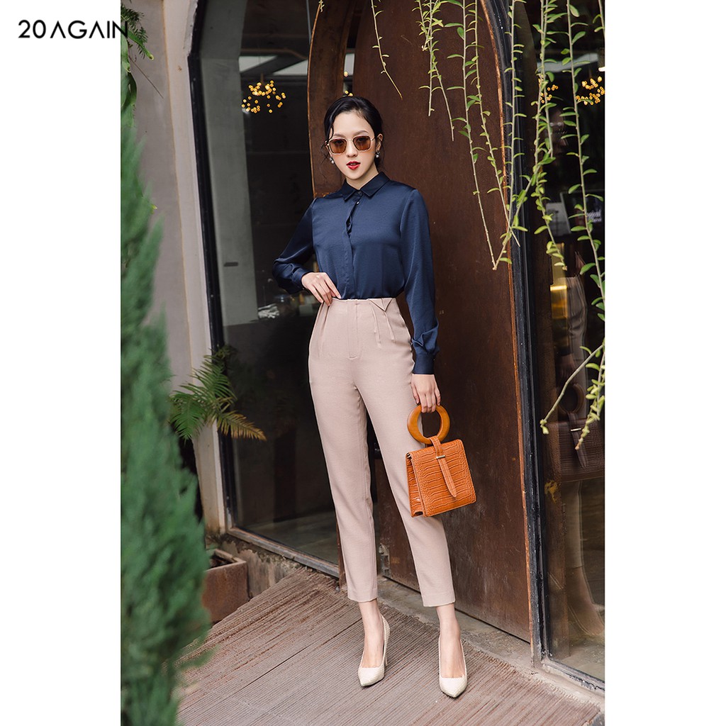 Quần baggy nữ 92WEAR đủ màu, đủ size, cạp liền ly QGA1084