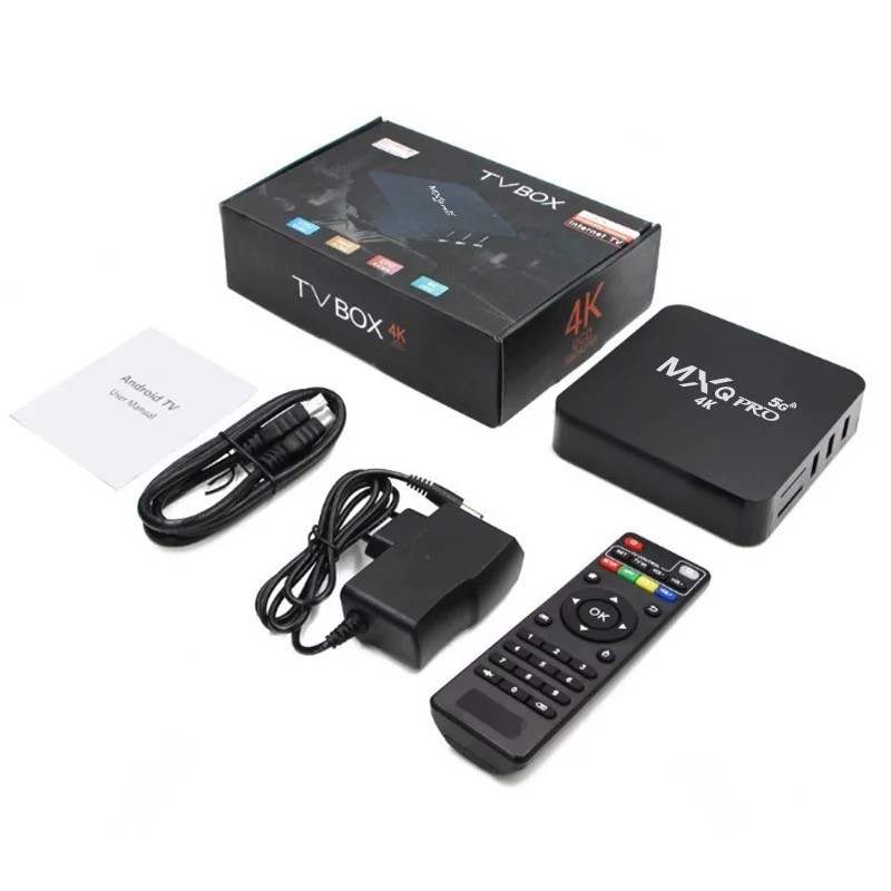 Đầu Tv Box Android Mxq Pro 5g Smart Tv 4k Ultra Hd Android 10 - No Keyboard Và Không Chuột Ramadan