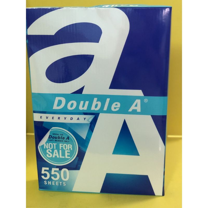 Giấy Double A4 70gsm 550 tờ