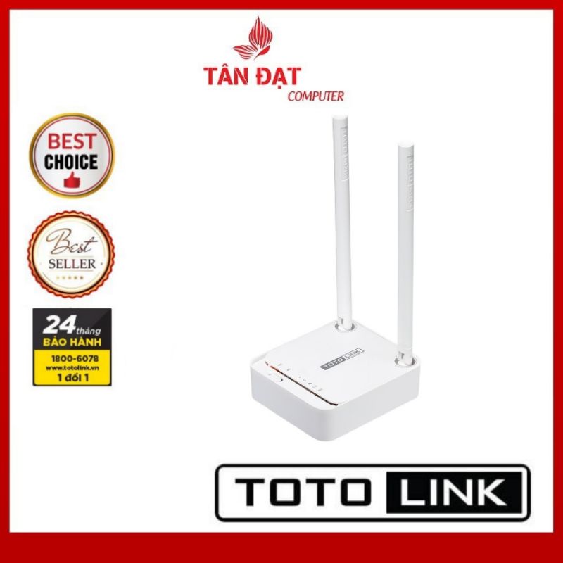 Bộ phát sóng wifi Totolink N200RE - Chính hãng Mới 100%- Full box nguyên siu