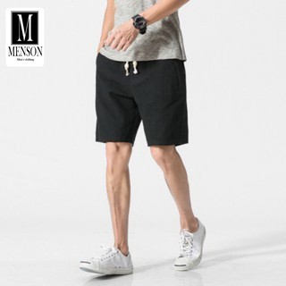 ⭐️FREESHIP⭐️Quần Short Đũi Nam Mùa Hè Chất Mát - Quần Ngố Nam Chất Đũi  Hàng Đẹp MENSON M321