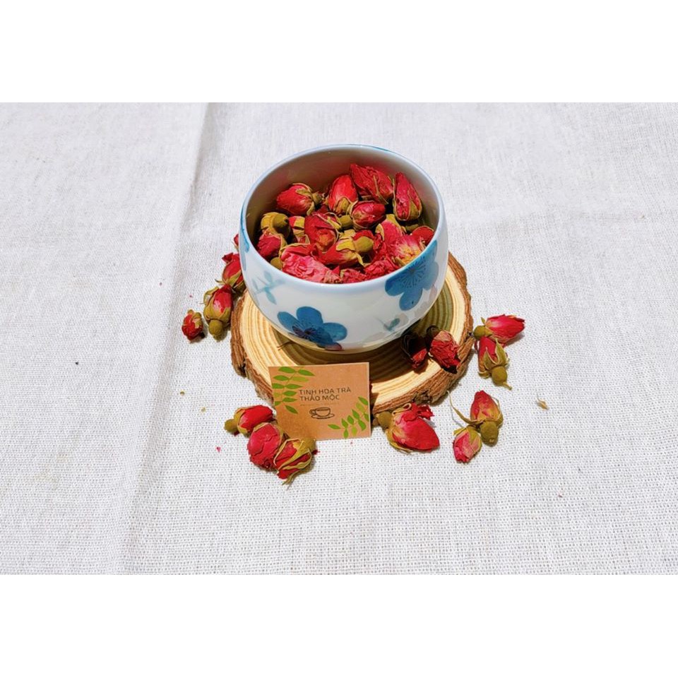 [hàng đẹp] nụ hồng đà lạt sấy khô 500 gram- tinh hoa trà thảo mộc | BigBuy360 - bigbuy360.vn