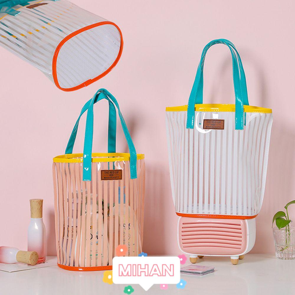 Túi Xách Nữ Trong Suốt Chống Thấm Nước Nhiều Màu Sắc Thời Trang Sành Điệu MIHAN1