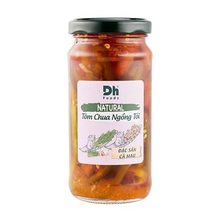 NATURAL TÔM CHUA NGỒNG TỎI - 240GR