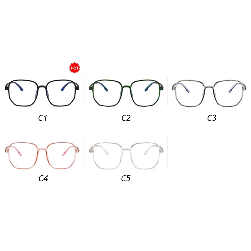 Mắt Kính Gọng Nhựa Chống Tia Xanh Dương Phong Cách Hàn Quốc