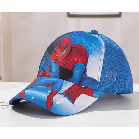 Mũ Lưỡi Trai In Họa Tiết Hoạt Hình Siêu Anh Hùng Cho Bé