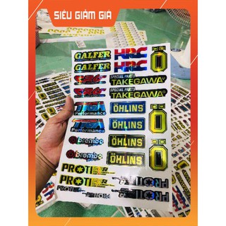 Siêu siêu rẻ Tem tấm logo 7 màu phản chíu