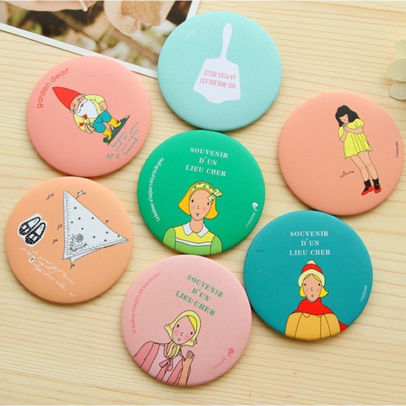 Gương Mini Phong Cách Hàn Quốc