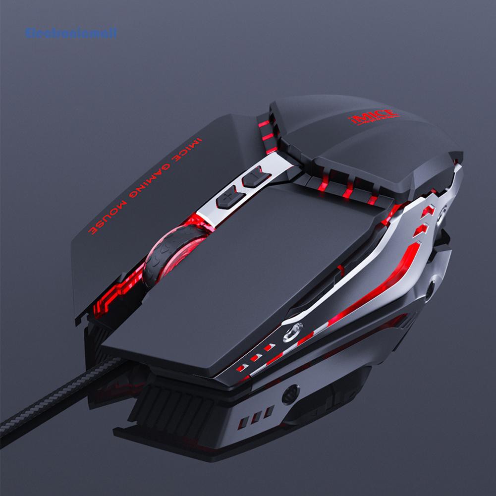 IMICE USB Wired PC Gaming Mouse 3200DPI Adjustable 7 Colors Lighting Mice꒪NICE