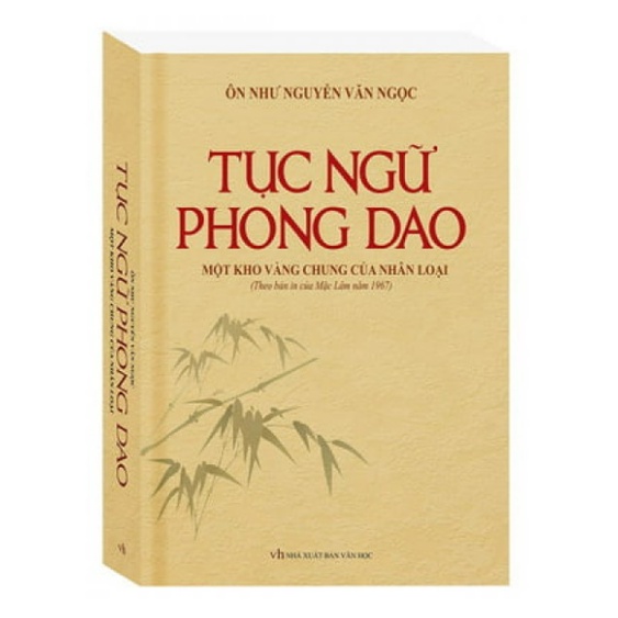 Sách - Tục ngữ Phong Dao ( Bìa Cứng )