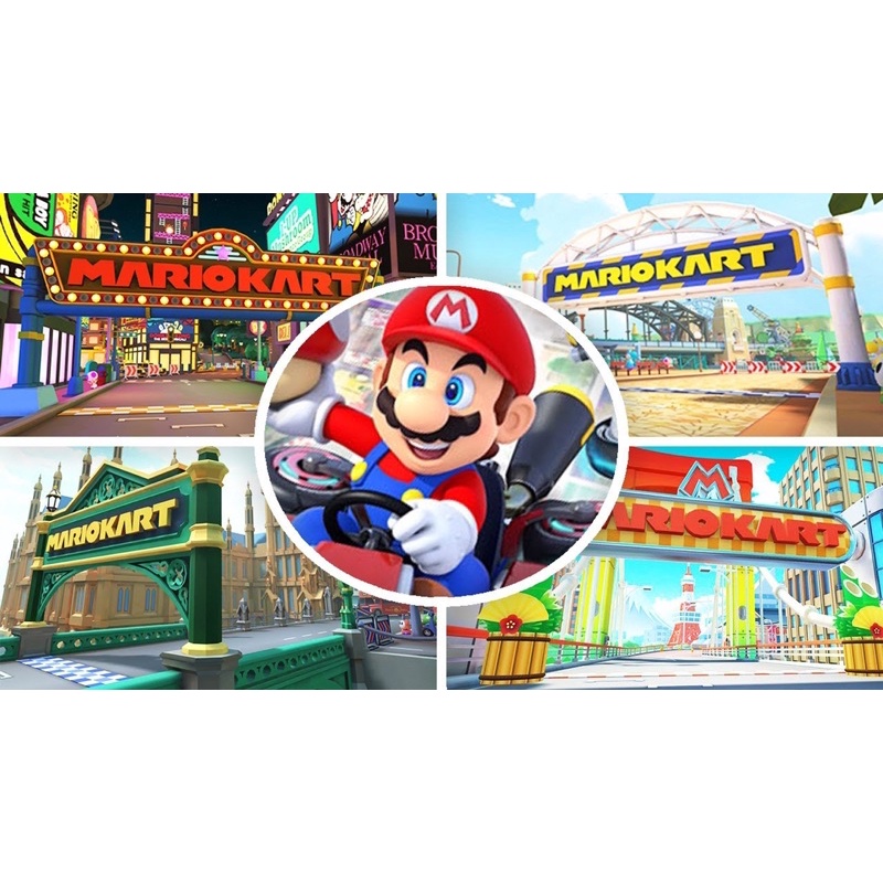 Đĩa game nintendo switch : mario kart 8 deluxe - new seal