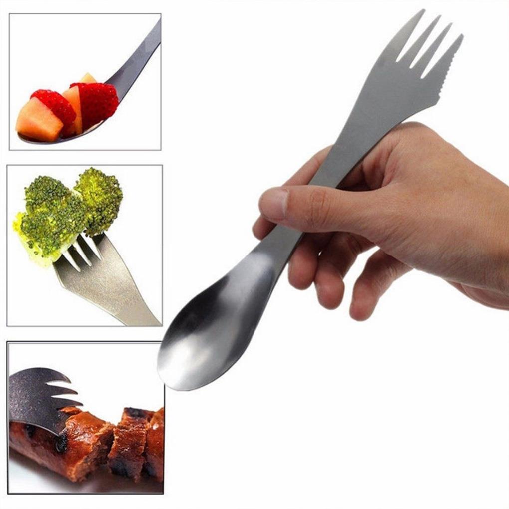 Muỗng Đa Năng 3 Trong 1 Dùng Cho Cắm Trại