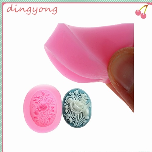 Khuôn Silicone Làm Bánh Tạo Hình Hoa Hồng Độc Đáo Đẹp Mắt
