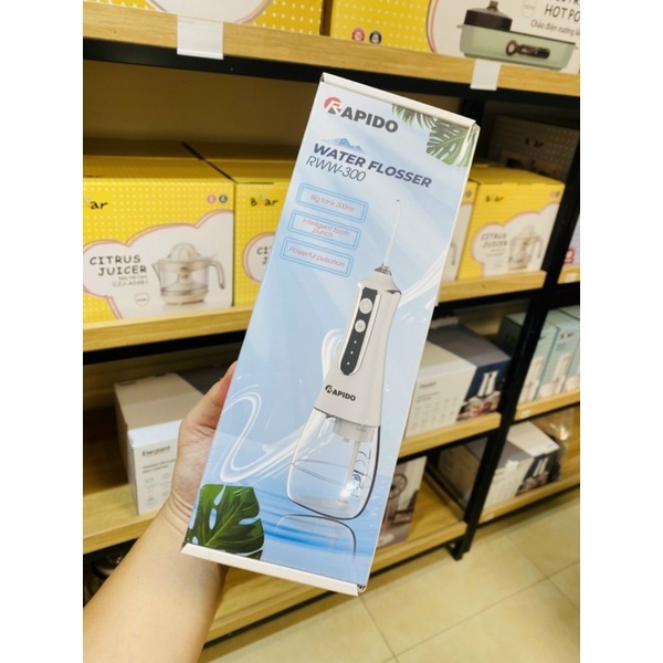 TĂM NƯỚC RAPIDO - 5 ĐẦU TĂM : RWW 300 và RWB-300