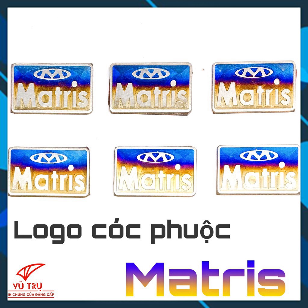 [CỰC RẺ]  Tem Logo Cóc Phuộc Matris - Thương Hiệu Universe