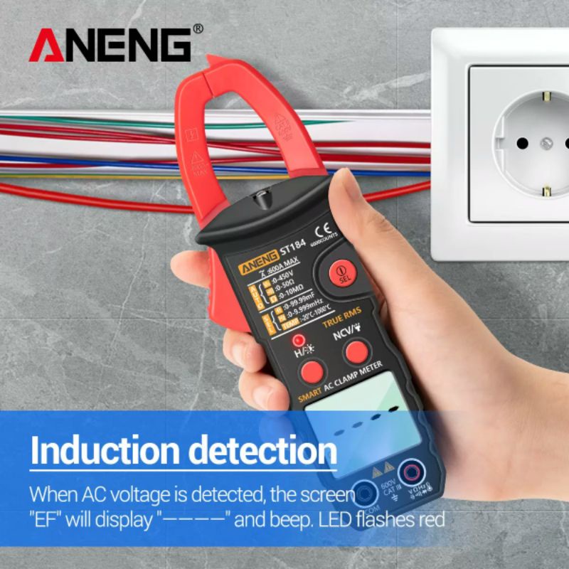 Đồng Hồ Vạn Năng Ampe Kìm ANENG ST184