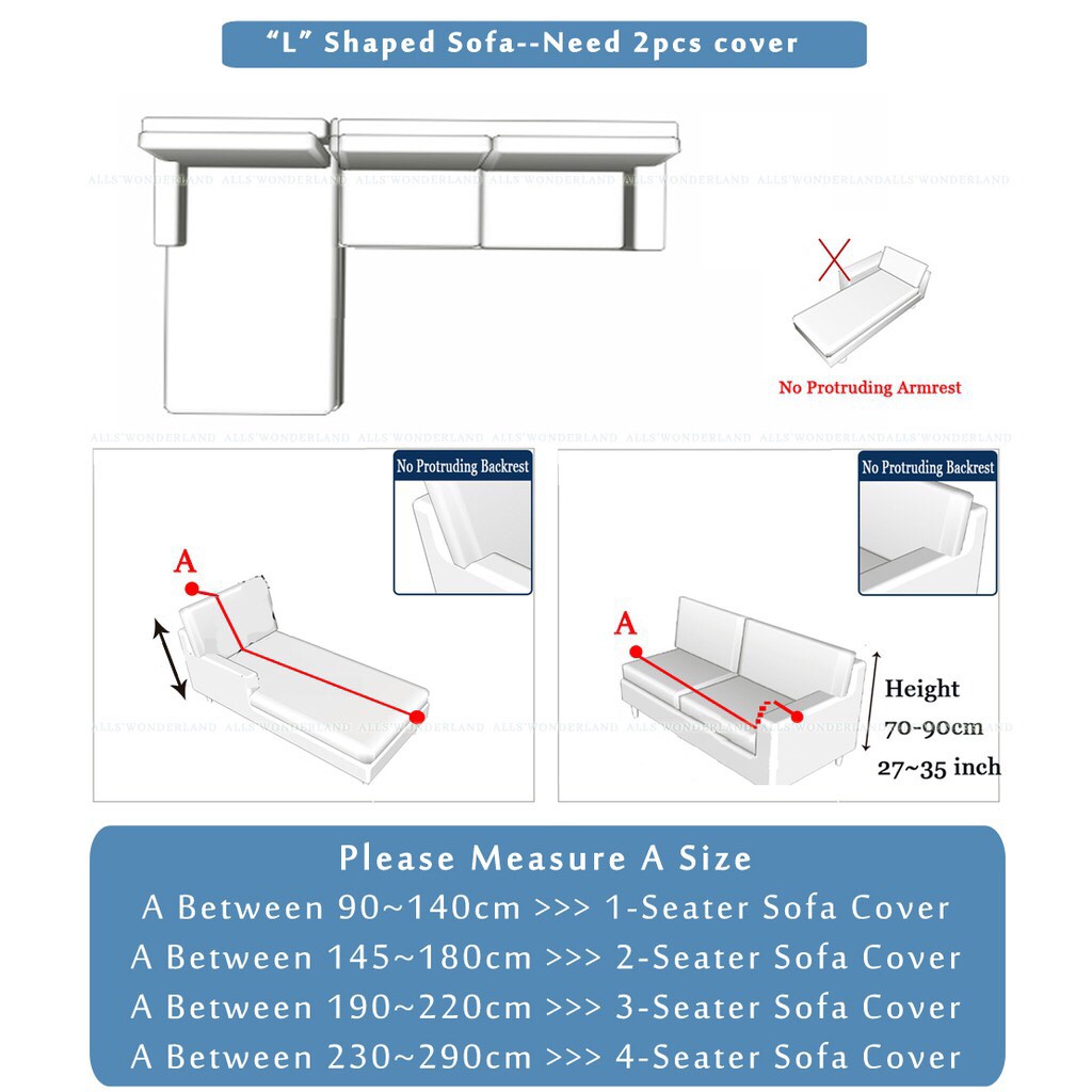 Bọc ghế sofa 1/2/3/4 chỗ tùy chọn in họa tiết đơn giản chống trầy chống bụi thời trang Hàn Quốc