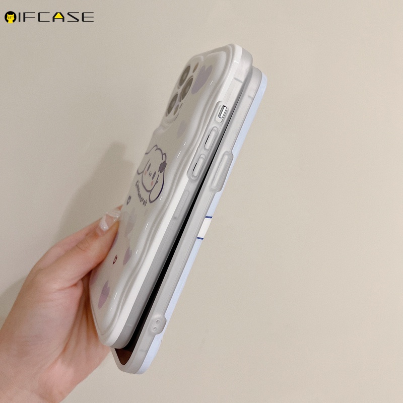 Ốp Điện Thoại Họa Tiết Chú Chó Cinnamoroll Đáng Yêu Cho iPhone 13 12 12 11 Pro Max XS Max XR X