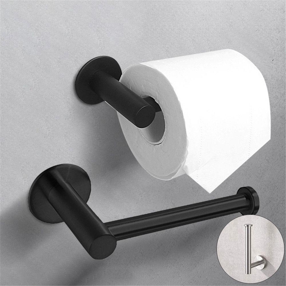 LET Giá Đỡ Cuộn Giấy Vệ Sinh Tự Dính Không Cần Khoan Tiện Dụng