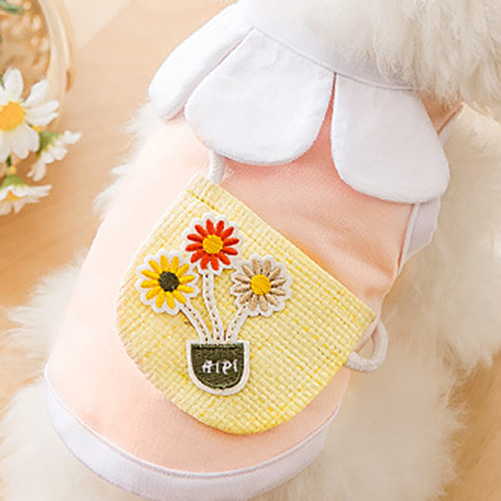 Áo cotton dễ thương xinh xắn cho thú cưng