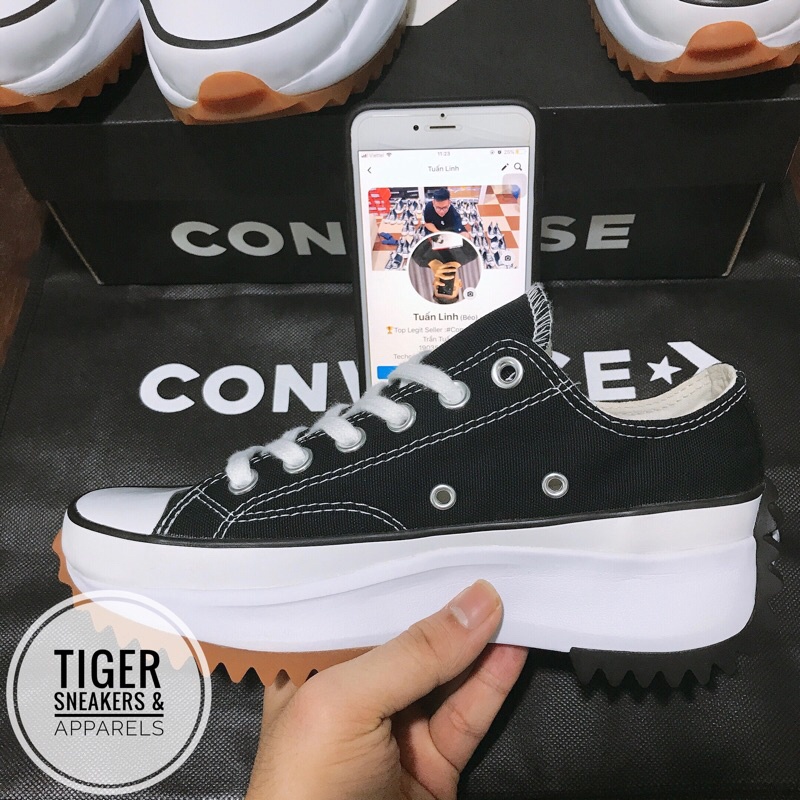 Tiger Sneakers - Giày Converse Run Star Hike chính hãng | 168816C (CÓ TEM SIZE)