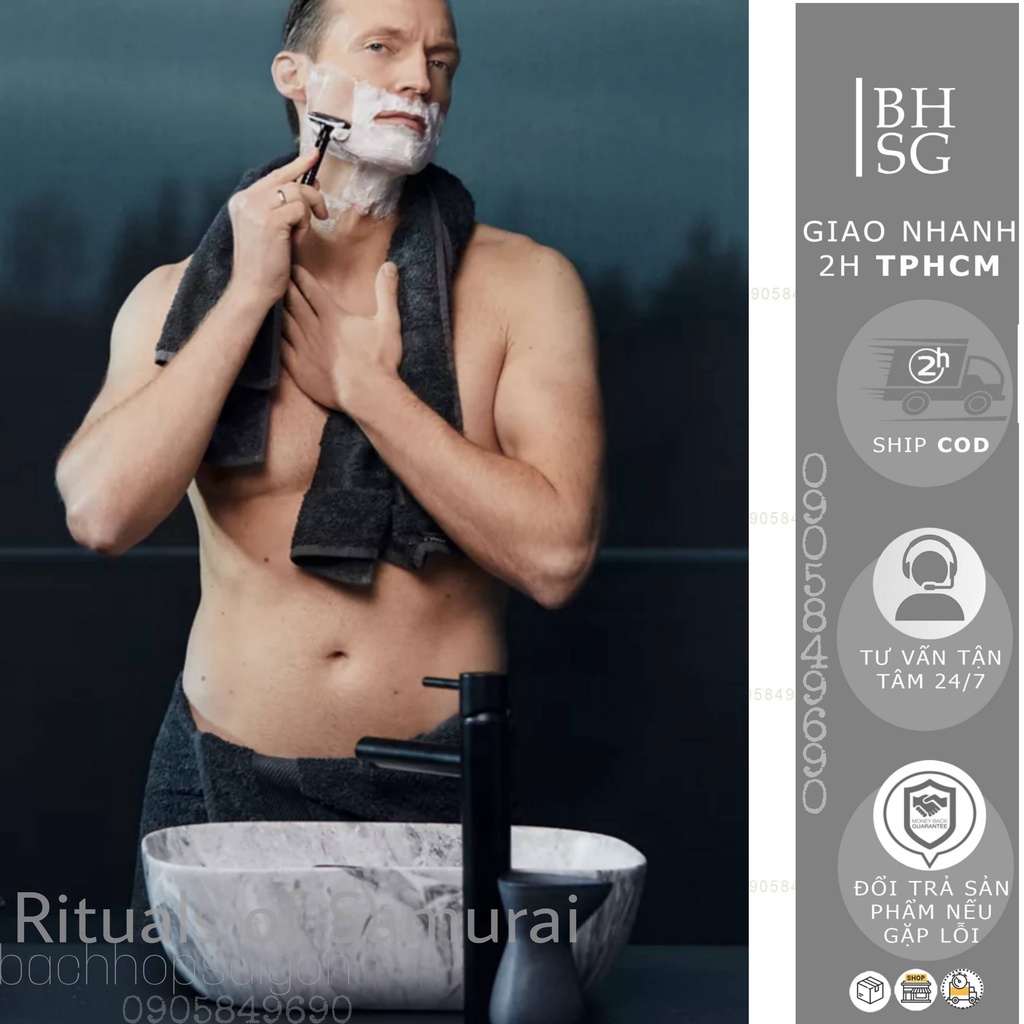 Gel cạo râu tạo bọt  Rituals of Homme Shave Foam and Samurai