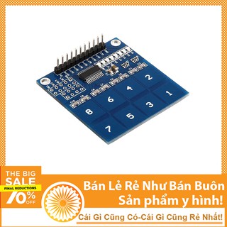 Module Bàn Phím Cảm Ứng 4×2 TTP226 4×2 Chạm 8 Phím