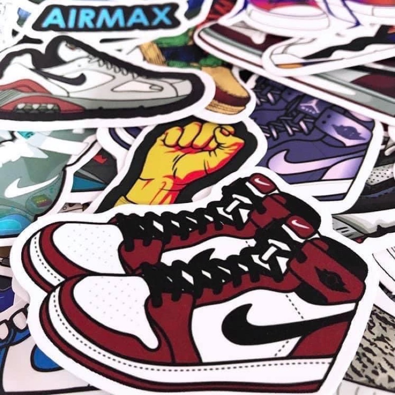 Set 50 Sticker Sneaker