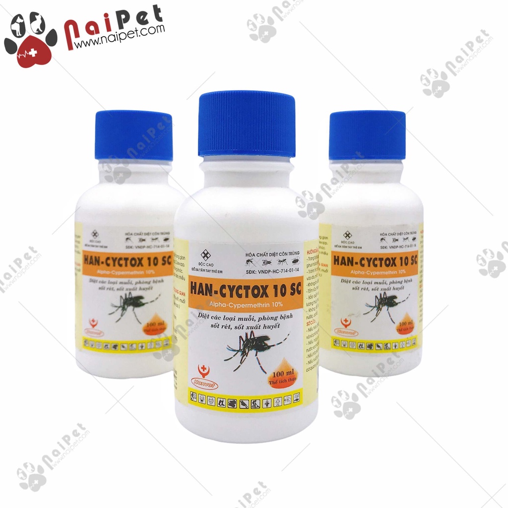 Thuốc Diệt Muỗi Cực Mạnh Han Cyctox 10sc 100ml