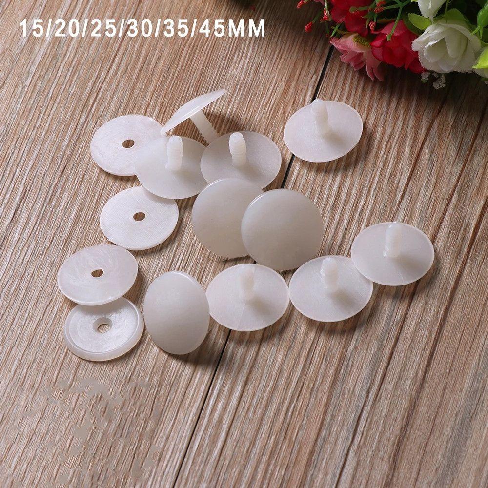 NICKOLAS Set 10 Khớp Nối Búp Bê Bằng Nhựa 15mm-45mm