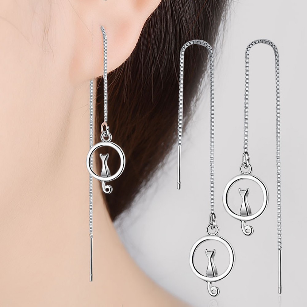 Đôi Khuyên Tai HìNh Chú MèO Dễ Thương ThờI Trang Cho Nữ
